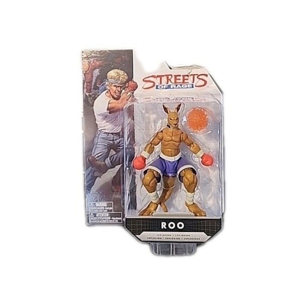 Streets of Rage Roo‎ Action Figure with Explosion New In Box
